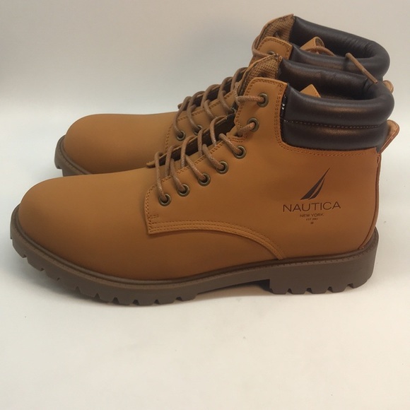 Nautical Menś Tan Pratt Combat Boot Size 11 - Picture 13 of 14